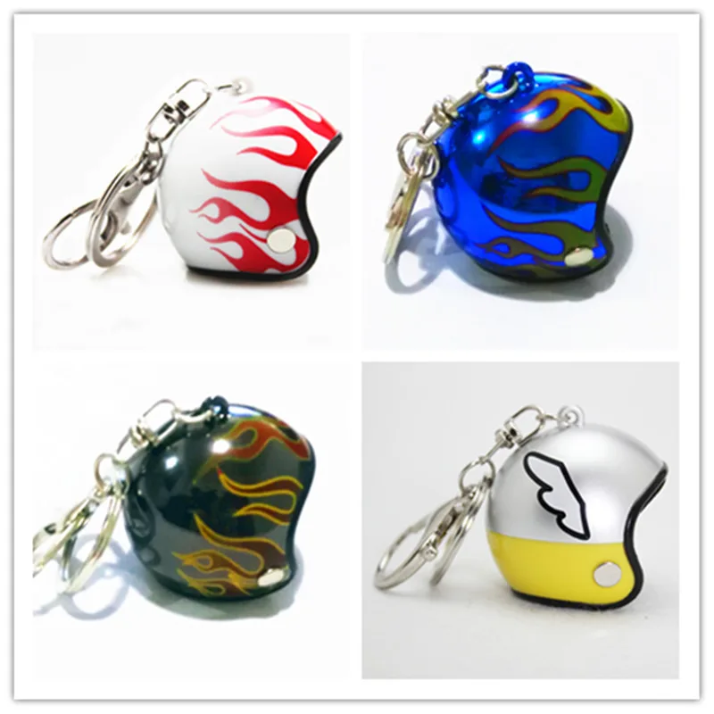 Новинка 2019 брелок для мотоциклетных шлемов женский мужской милый защитный шлем