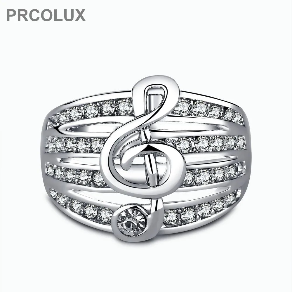 PRCOLUX модная одежда для девочек обручальное кольцо кольца Для женщин Кристалл