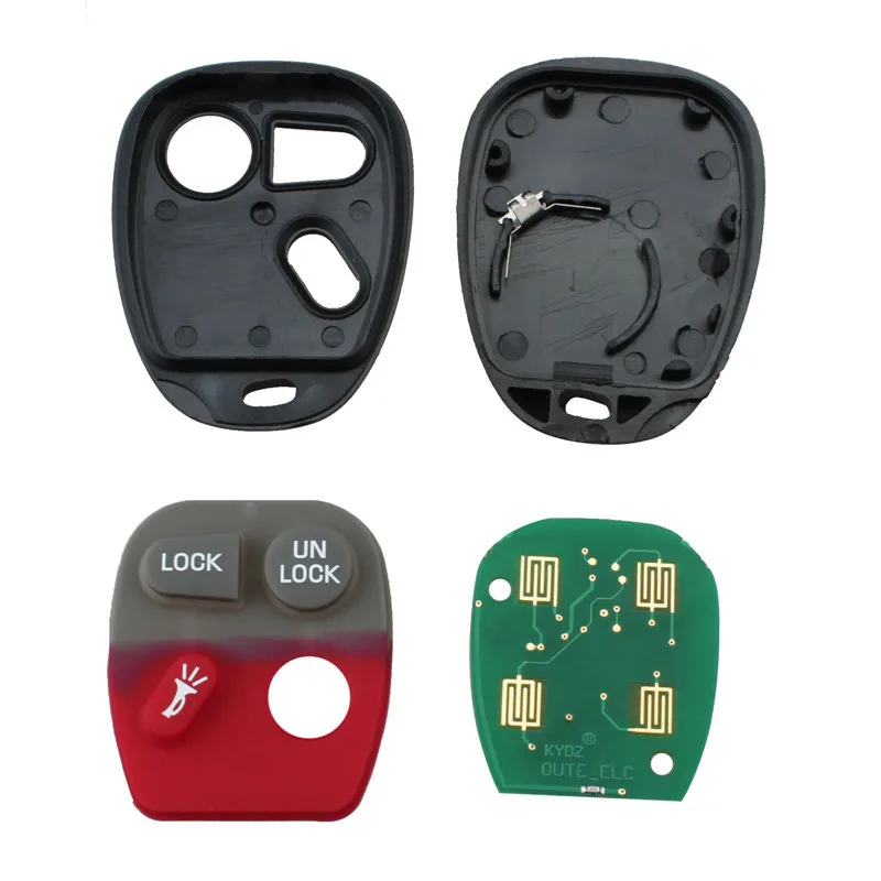 Dandkey 3 кнопки KOBLEAR1XT 315Mhz Fob для Chevrolet Silverado Suburban Tahoe Yukon GMC Keyless Entry Smart Remote Car Key |