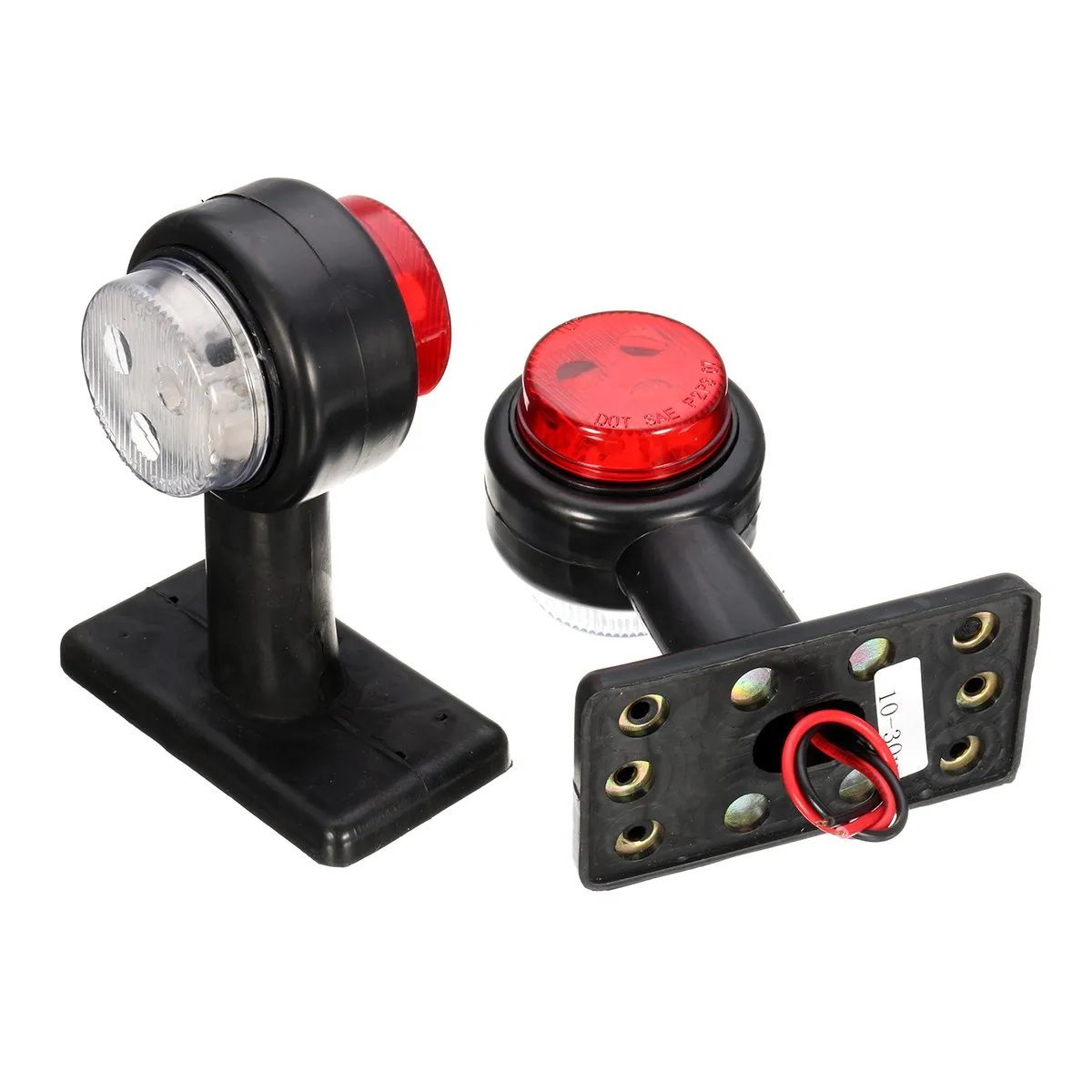 1 пара поворосветильник для грузовиков и прицепов 12 В 24 В|truck trailer|trailer marker lampsside lamp |
