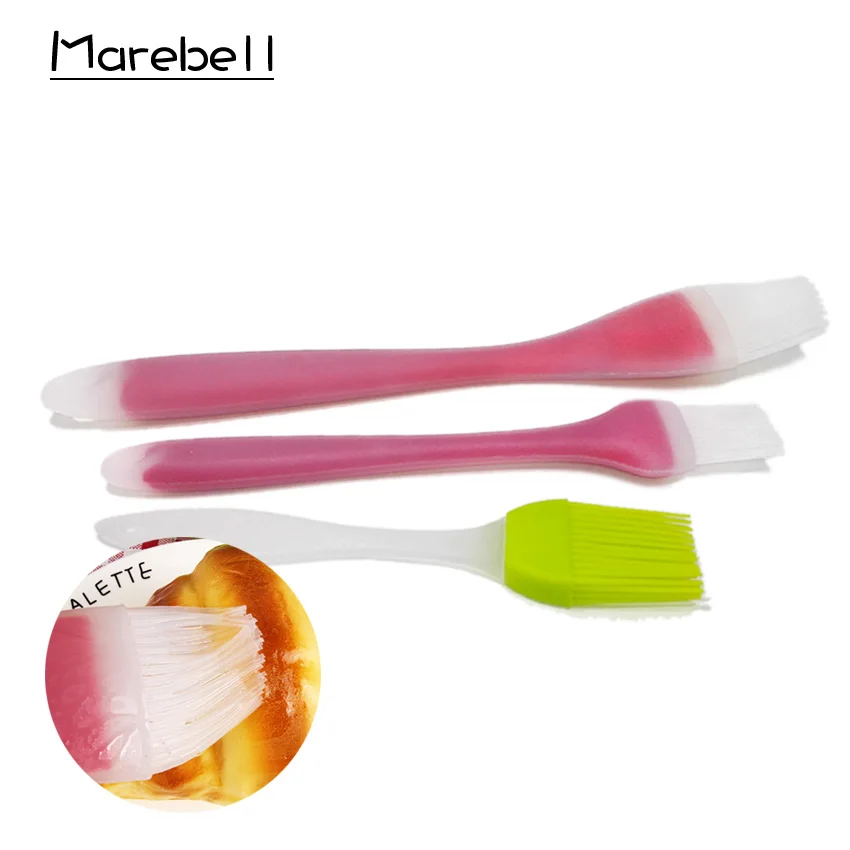 Marebell силиконовая кисточка для выпечки барбекю смазывания масляная щетка