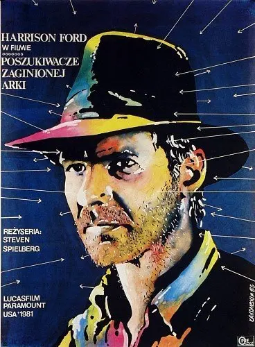 Raiders Of The Lost Ark польская пленка для польского фильма искусственная Картина на