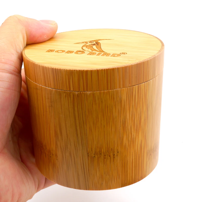 Bobo птица Мужская Green Wood Уход за кожей лица деревянный бамбука Часы роскошный с