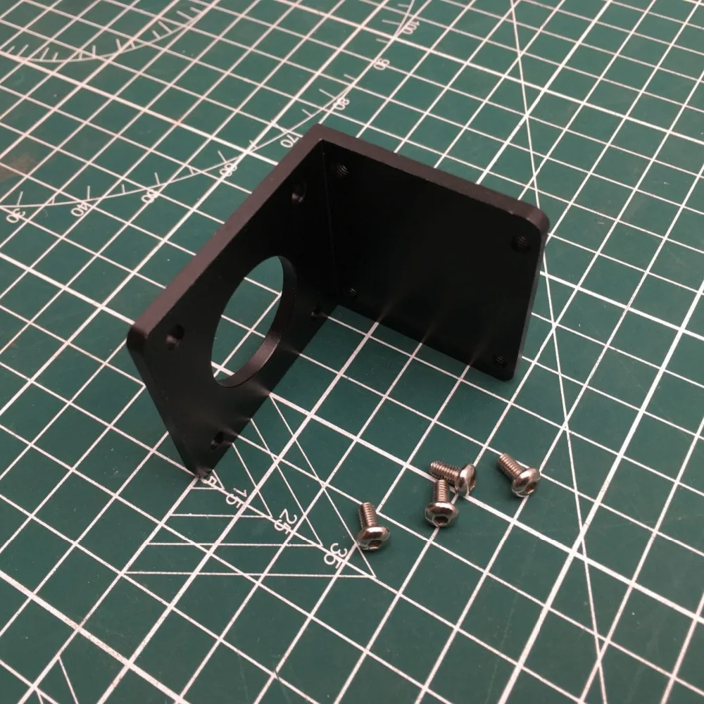 1 шт. черный анодированный алюминиевый CR 10 BMG кронштейн с ЧПУ для Creality 10/Ender 3D