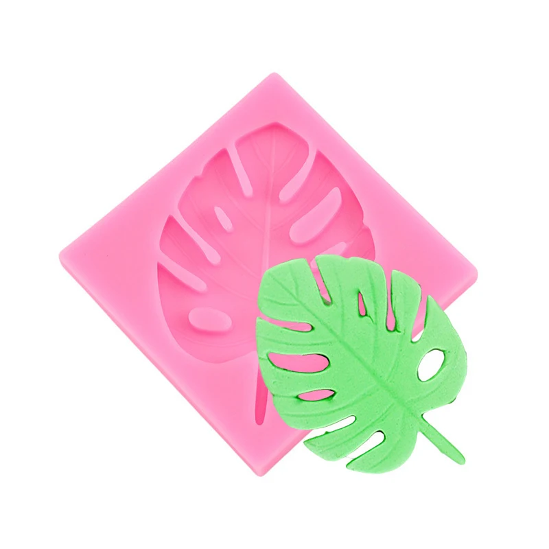 3D силиконовая форма для украшения торта инструменты шоколада дерева Листьев