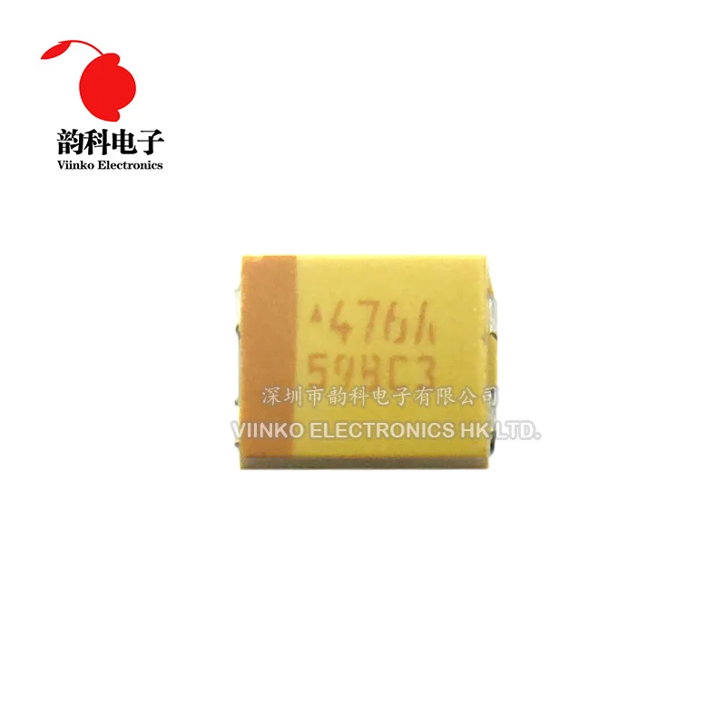 

10 шт., Конденсатор тантала SMD B 3528 22 мкФ 16V