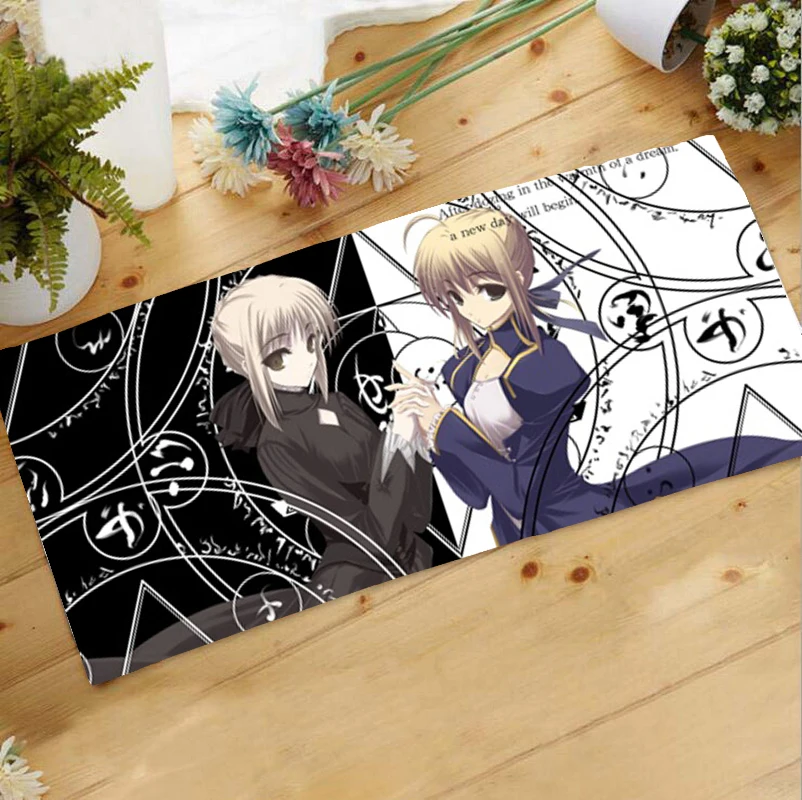 Oct. New Home Textile Fate Stay Night Anime Saber Microfiber Fabric 71*32CM Towel #40565
