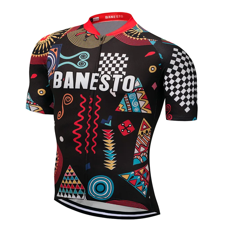 

2018 Banesto Alien Cycling jerseys Ropa de La Bicicleta Maillot Ciclismo Jersey de Manga Corta de La Bici de MTB