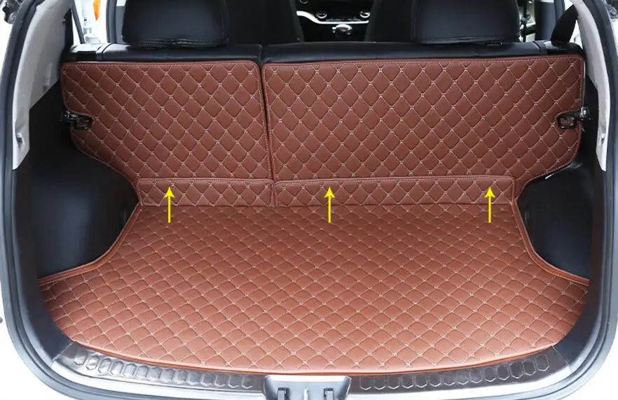 Роскошный шт. 3 цвета грузовой лайнер Автомобильный багажник коврик для KIA Sportage R