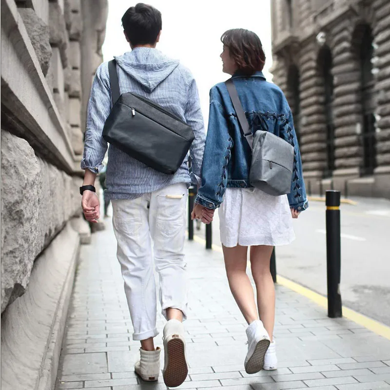 Xiaomi 90 Bag Urban style messenger bag/men and women's large capacity casual hose line waterproof backpack | Электроника