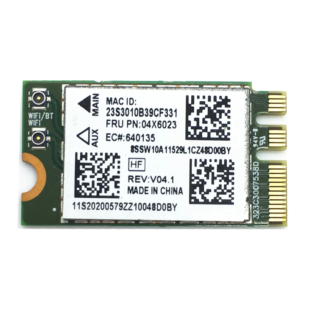 Atheros NFA345 802.11ac Поддержка Bluetooth 4,0 NGFF Card FRU:04X6023 для Lenovo G70-70 G70-80