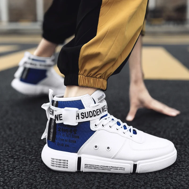 Лидер продаж; модная мужская обувь Walkingl; высокие кроссовки; Новинка года; сезон весна; Мужская обувь высокого качества; удобная спортивная обувь