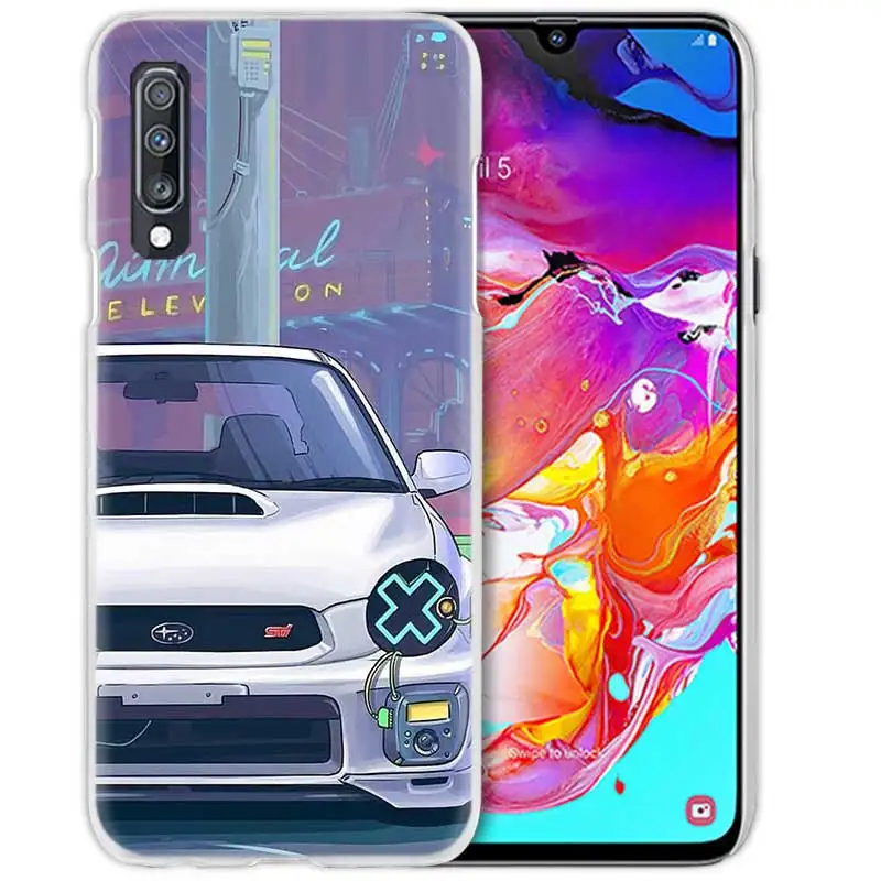Крутой спортивный автомобиль комиксов чехол для samsung Galaxy A50 A70 A20e A60 A40 A30 A20 A10 A8 A6 плюс A9 A7 жесткий чехол для телефона из поликарбоната с Coque