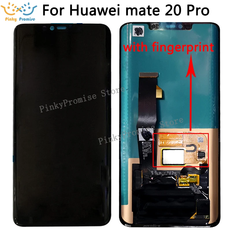 Оригинальный ЖК-дисплей 6 39 дюйма для Huawei mate 20 Pro сенсорный экран дигитайзер в