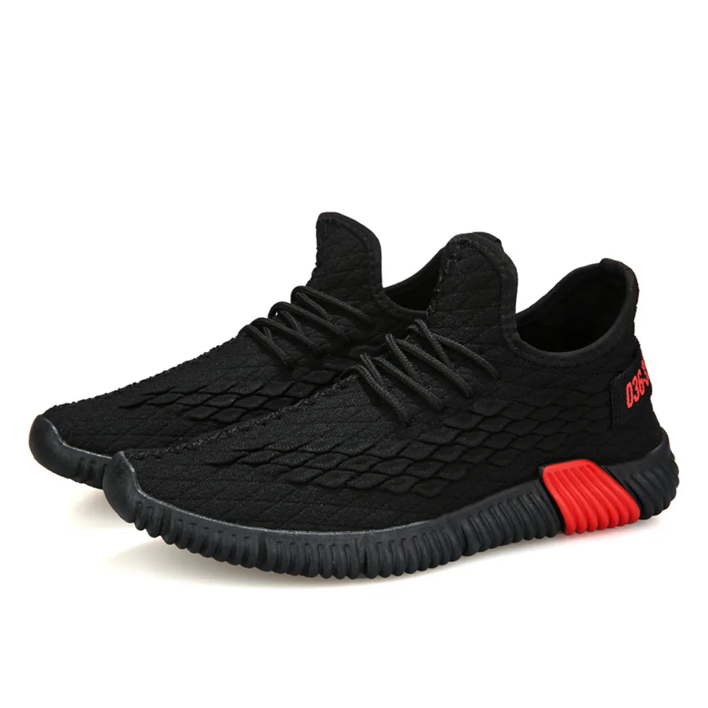 Мужская обувь кроссовки летние с рыбками тканевые Zapatillas Deportivas Hombre дышащая