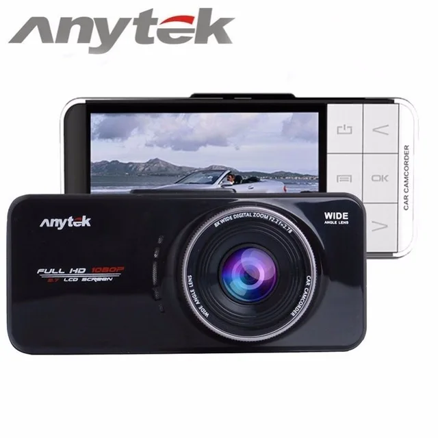 100% Оригинальный Автомобильный видеорегистратор Anytek AT66A Novatek 96650 AR0330 камера