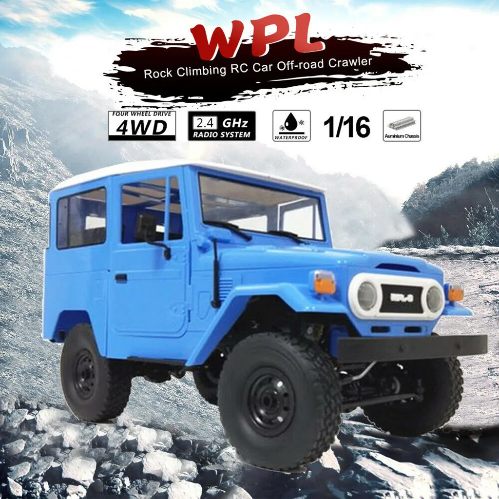 HIINST 1:16 WPL C34 набор внедорожный пульт дистанционного управления Грузовик Buggy Crawler RC