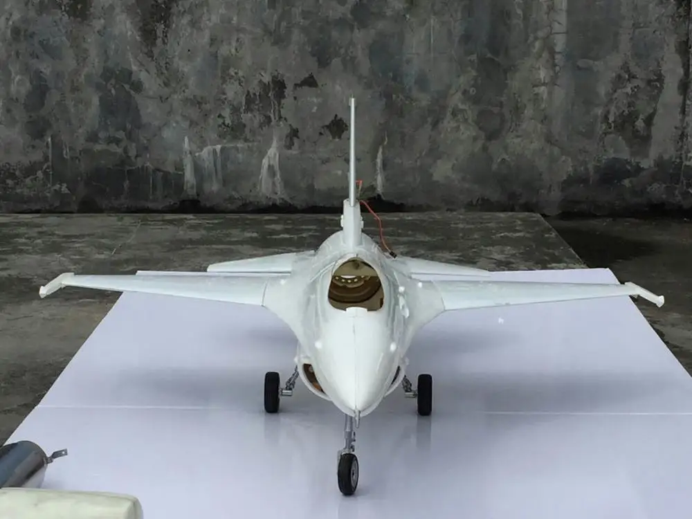 Турбина струя F16 стекловолокна airframe подходит для 4,5-6 кг самолета enginerc