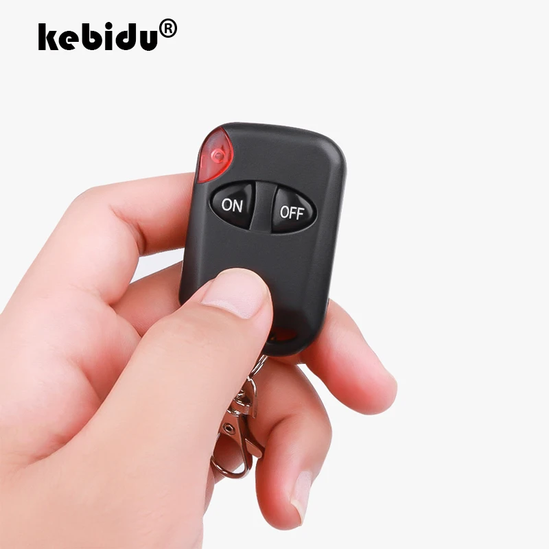 Kebidu 433 копировальный аппарат MHz копия дистанционного управления Вкл/Выкл 2 кнопки