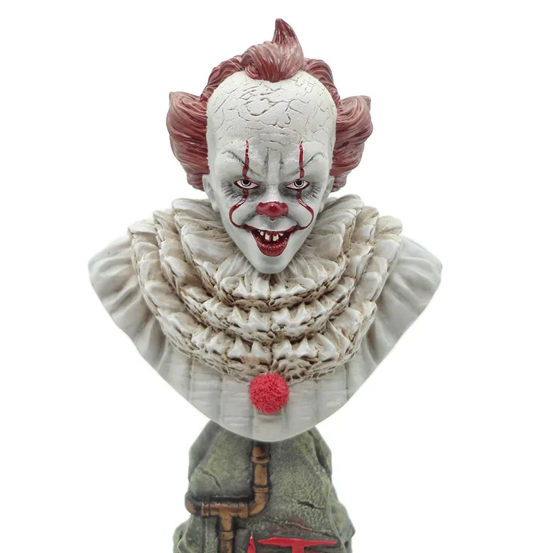 Экшн фигурка Стивена Кинга это Джокер бюст масштаб 1/8 разрисованная IT Pennywise