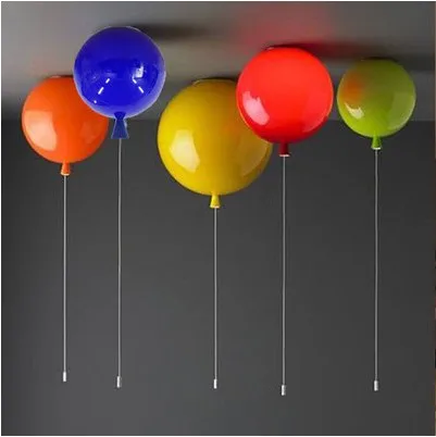Personalized balloon light led ceiling living room bedroom round cartoon children light room simple decoration led lamp CL ET33
