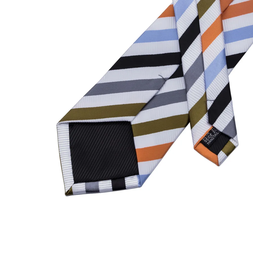 Мужской комплект из галстука и запонок в полоску|neckties women|neckties salenecktie camera |