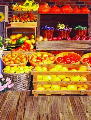 

TR 5x7ft Art Fabric Wood House Photography Backdrop Retro Wooden Fruit Store Baby Children Photo Backgrounds Studio Backdrops