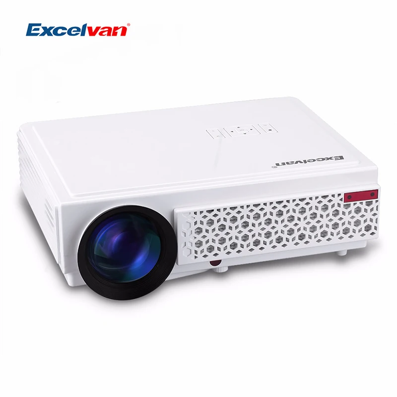 Excelvan светодиодный 96 + lcd проектор 3000 люмен 1280*800 Поддержка Full HD 1080P для домашнего