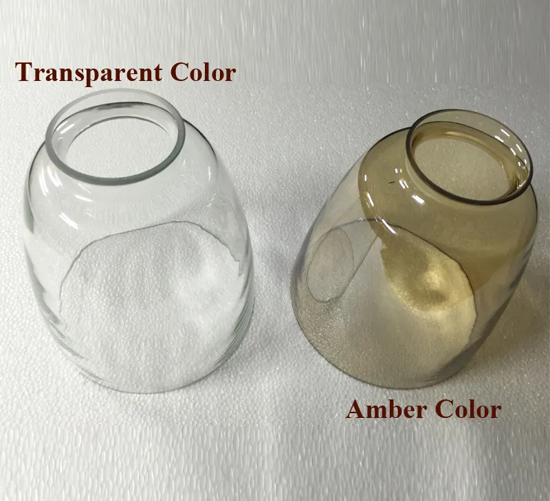 Современные подвесные светильники из янтарного стекла светодиодный потолочный