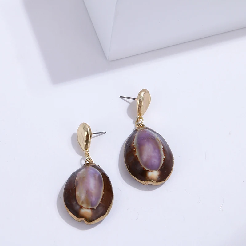 YMYW Новые Популярные персонализированные серьги капли из натурального сплава