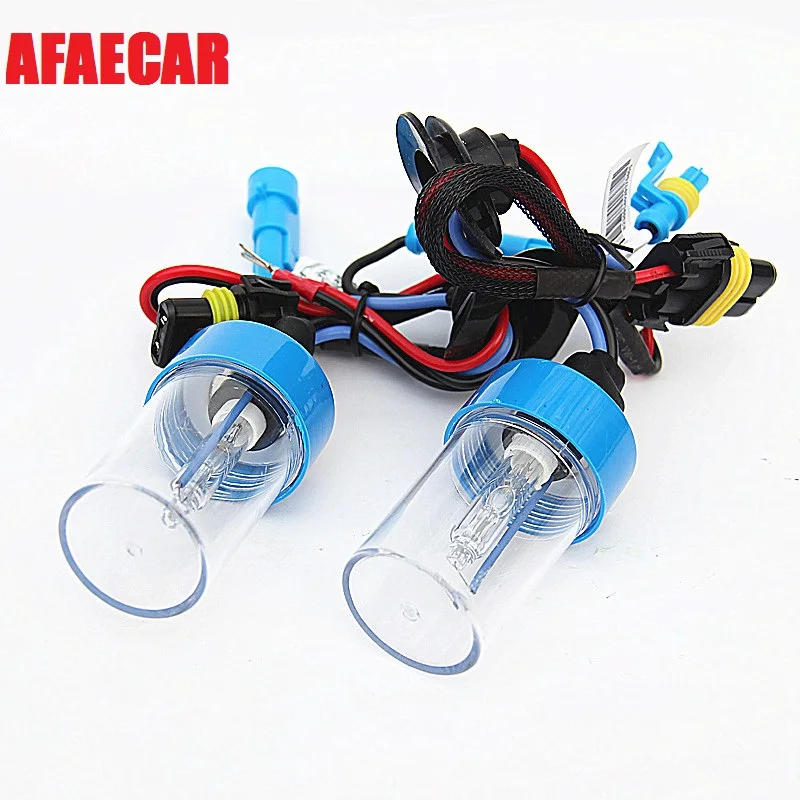 Ксеноновая Автомобильная фара AFAECAR, 55 Вт, H7, 9005, 9006, H1, H3, 12 В, Автомобильный источник светильник 4300K, 6000K, 8000K