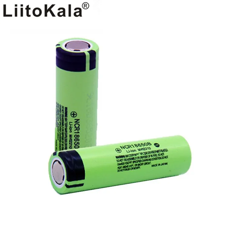 100% новый Оригинальный NCR18650B 3 7 v 3400mah 18650 перезаряжаемые литиевые батареи