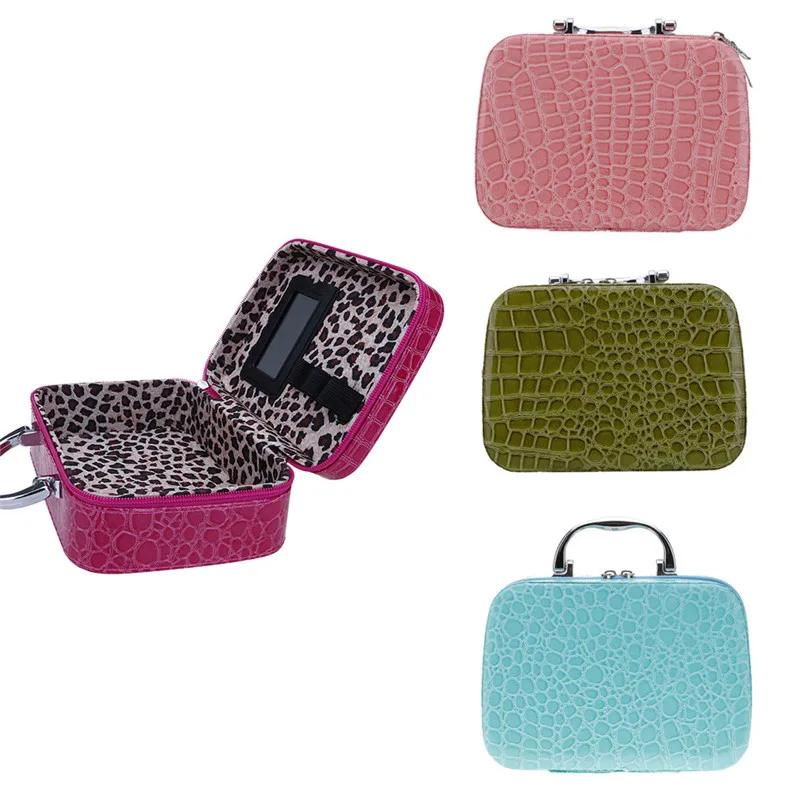 Модная дорожная косметичка из искусственной кожи ювелирное изделие макияж