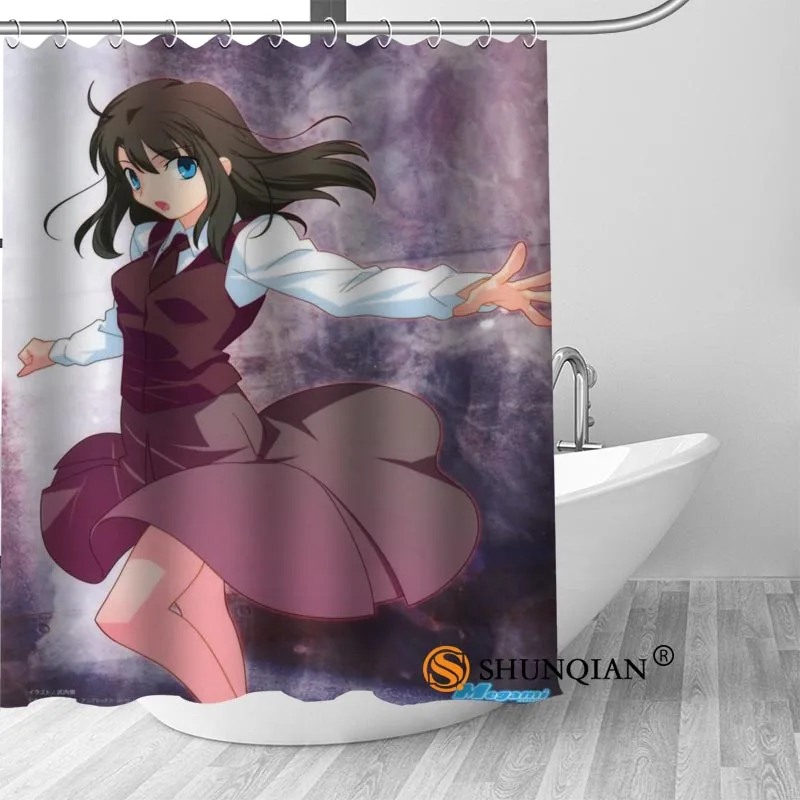 Пользовательские shiki ryougi kara no kyoukai занавеска для ванной Современная душа красивая