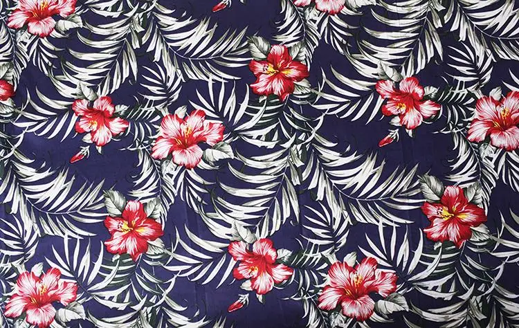 

LEO&LIN High-density Gong Beautiful Restoring White/blue Iris Printed Patchwork Cotton Fabric Tissus 50cm