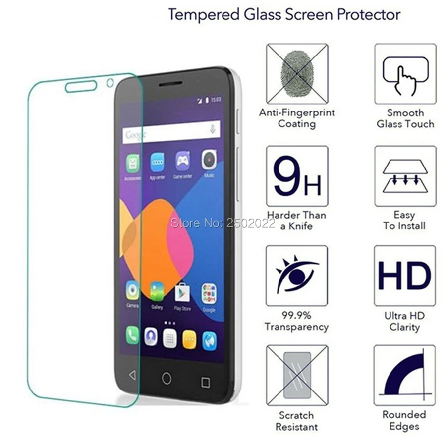 5 шт. для Alcatel One Touch Pixi 3 4 0 протектор экрана из закаленного стекла 2 9 h защитная