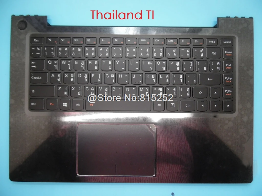 Thailand TI Упор для рук и клавиатура для lenovo U430P U430T U430 Touch Россия RU Великобритания Словенский SL Таиланд TI Нидерланды NL с подсветкой - Цвет: Thailand TI