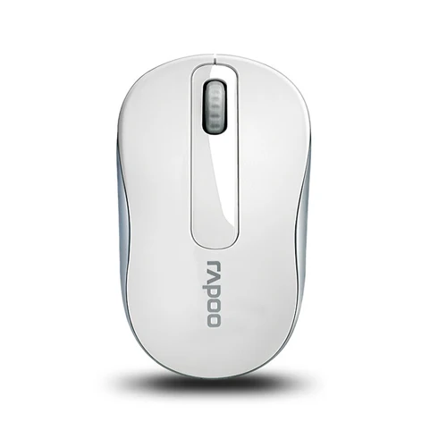 white Rapoo эргономичный 3D Mini USB оптическая беспроводная мышь с нано-приемник 1000 точек/дюйм Мыши для портативных ПК офис компьютерная мышь M211 - Цвет: white