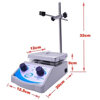 110v 220v sh 2 laboratory hot plate magnetic stirrer mixer dual control with 1 inch stir bar new style