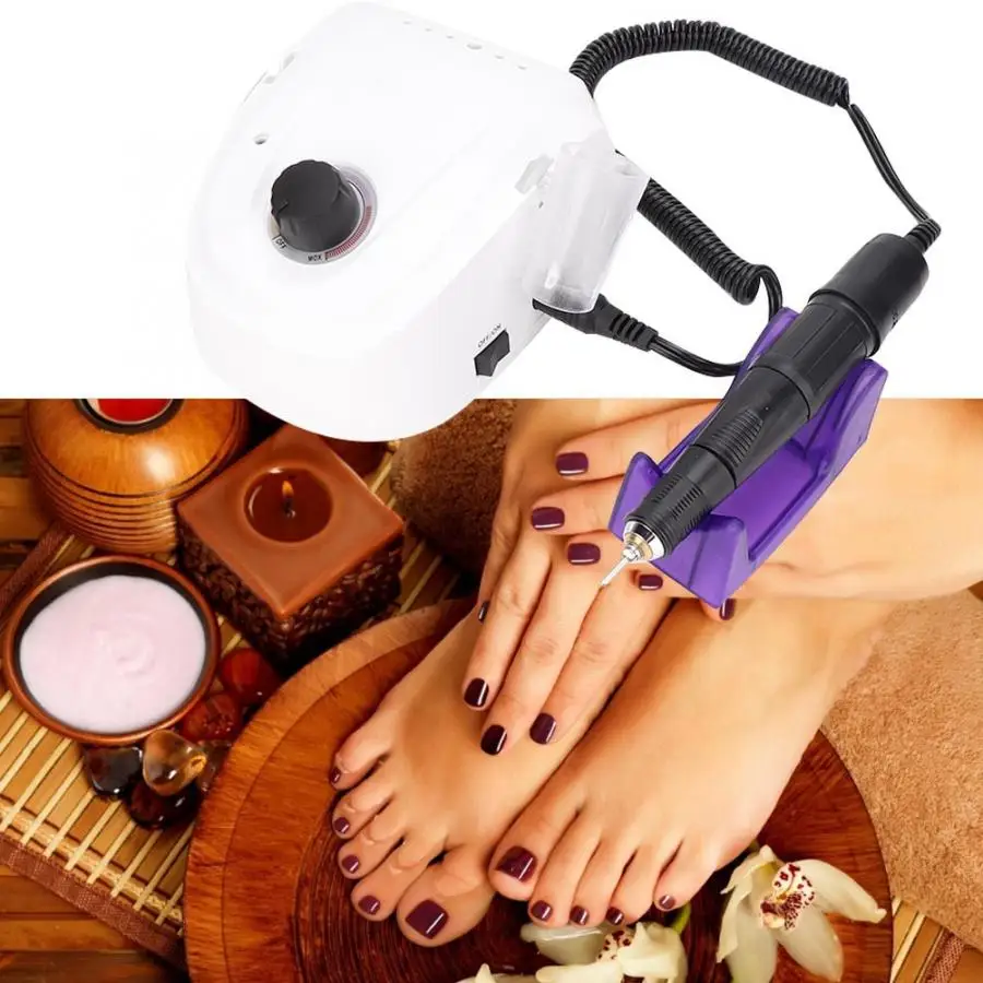 Электрическая дрель для ногтей перезаряжаемая Машинка педикюра маникюра