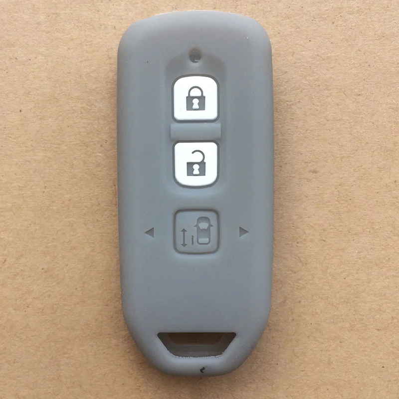 Силиконовый ключ для двигателя защитный чехол сумка Honda NBOX Custom/NBOX PLUS/NONE/N Wagon 3