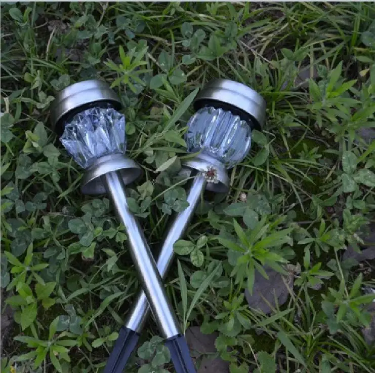 

Colors Changing Diamonds Lawn Light Solar Power Pathway Garden Decor