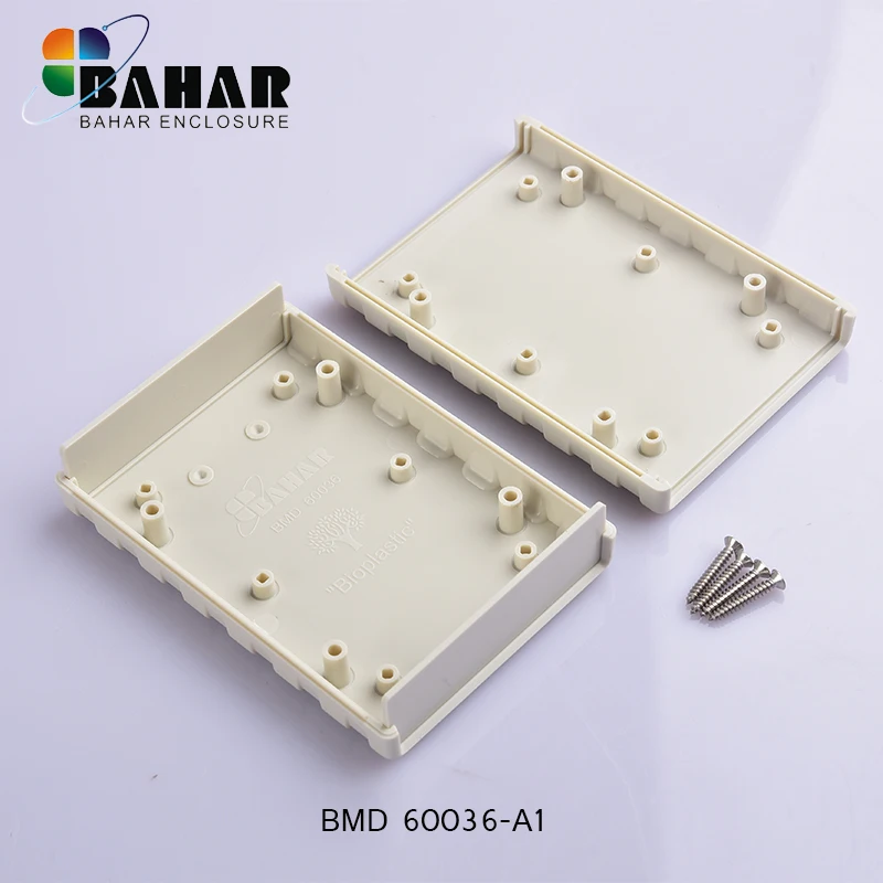 BMD60036-A1 Bahar пластиковый корпус корпуса для электроники abs Пластиковая распределительная коробка для проекта diy чехол для инструмента настольная оболочка 110*77*25 мм - Цвет: BMD60036-A1