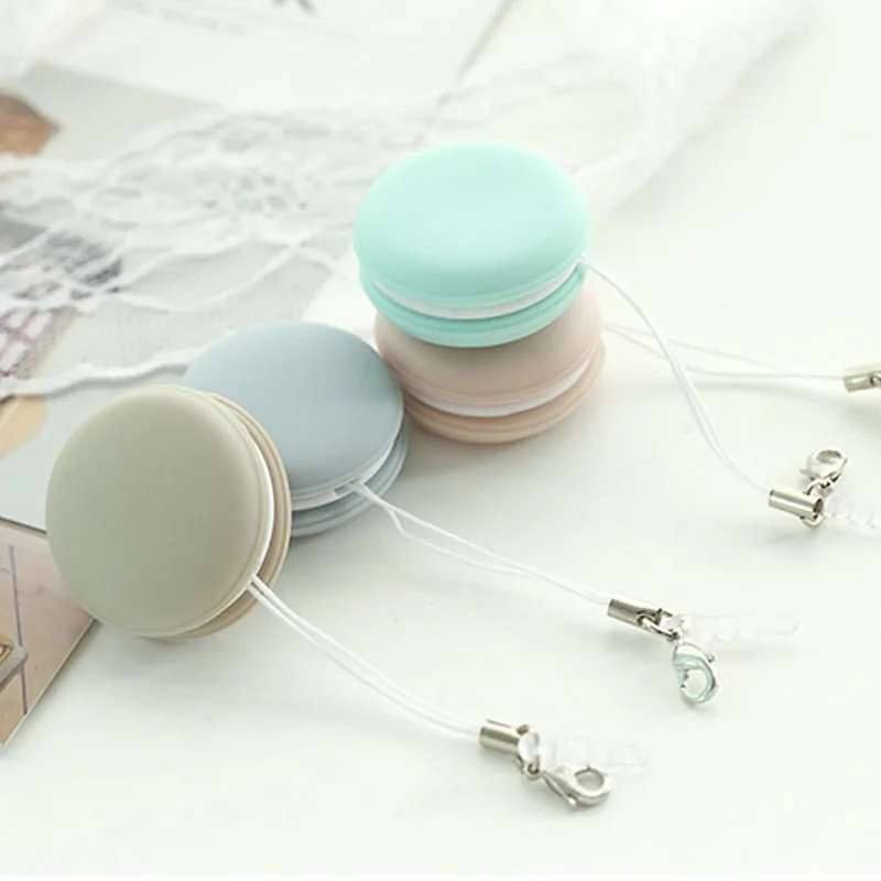 Macaron торт форма салфетка для очков 1 шт. Силиконовый Многофункциональный конфетный цвет мобильный Декор телефона портативная Ткань для очистки