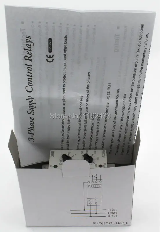 DHC серия DHC1X-T RSTB фазовое напряжение фазовое реле защиты от потери фаз трехфазное реле контроля питания