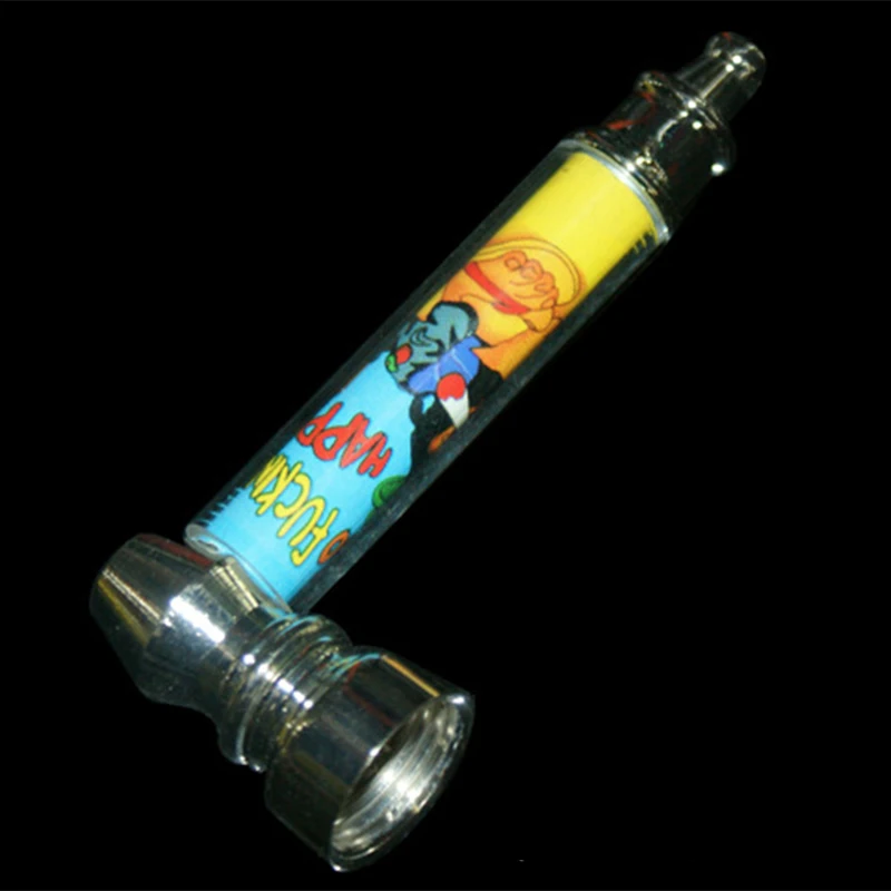 Модные Smok металлические трубы портативные креативные курительные трубки травы