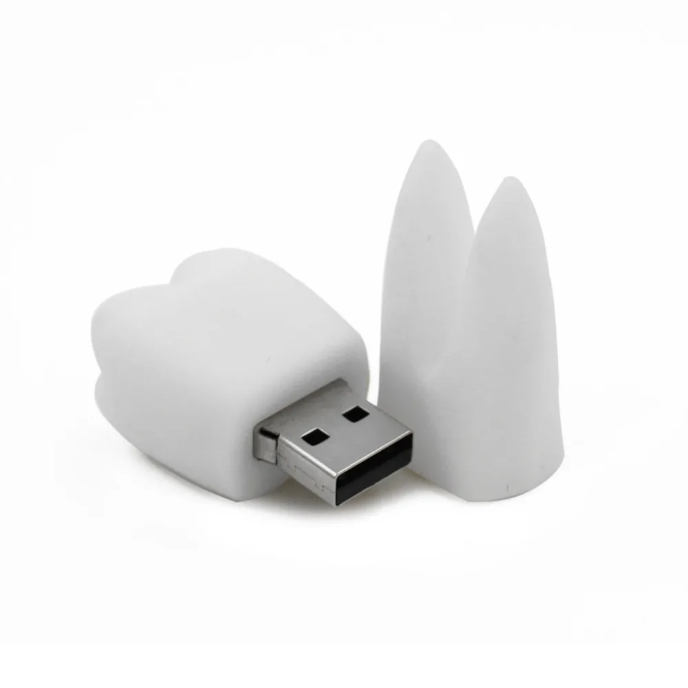 Новейший Usb флеш накопитель с зубцами 4 ГБ 8 16 32 64 U диск креативный 2 0 забавный