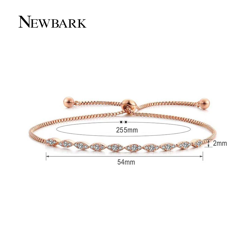 Браслет NEWBARK Femme женские браслеты розовое золото цвет браслет со знаком