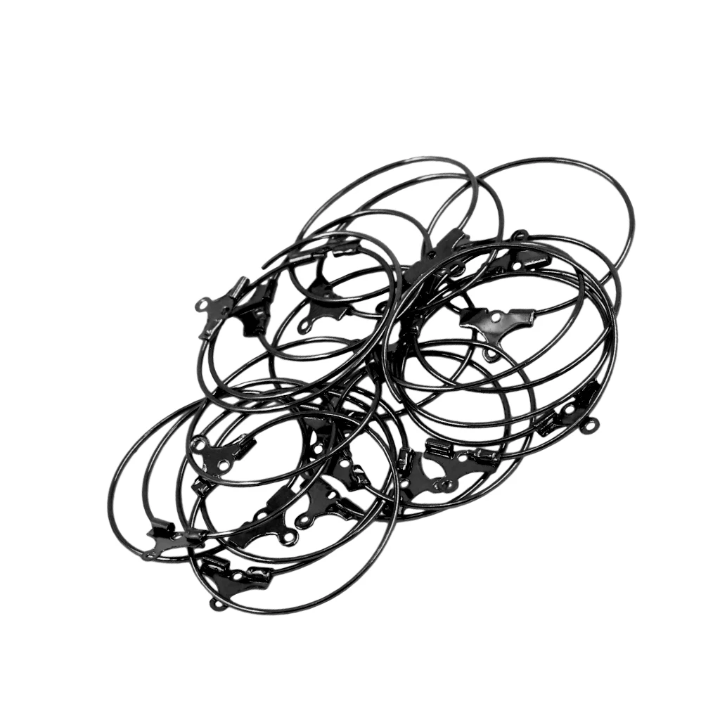 

40 Pieces Hot Sale Items Earing Making Rings Openable Hoop Loops Earrings Ear Wire Jewelry Making DIY Earring Findings