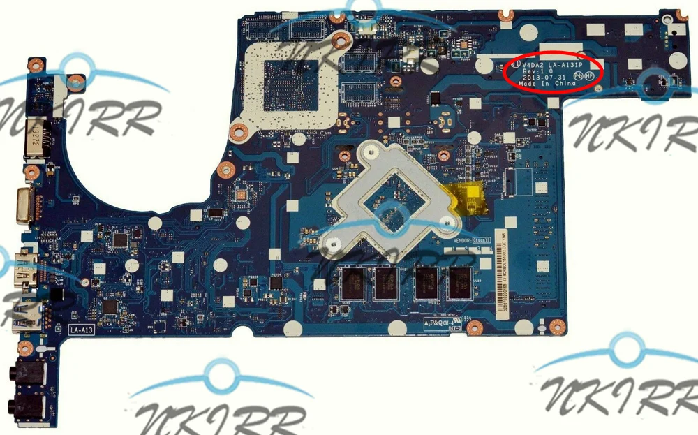 

V4DA2 LA-A131P NBV8R11007 NBV9411001 NB.V8R11.007 NB.V9411.001 I5-4200U 4GB RAM Motherboard for ACER TravelMate P645 P645-MG
